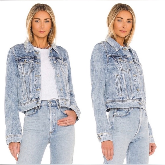 💫 FREE PEOPLE Rumors Denim Jacket SIZE:XS NWT - Picture 12 of 13